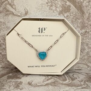 NIB - Bomb Party Hearts on Fire OG Necklace